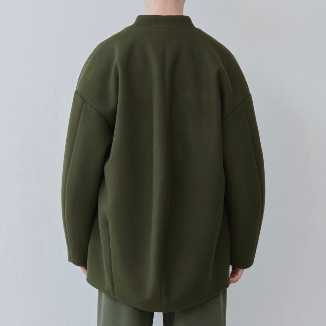 KELEN】 NO COLLAR EGG JACKET “RIOT” ケレン ノーカラーエッグ