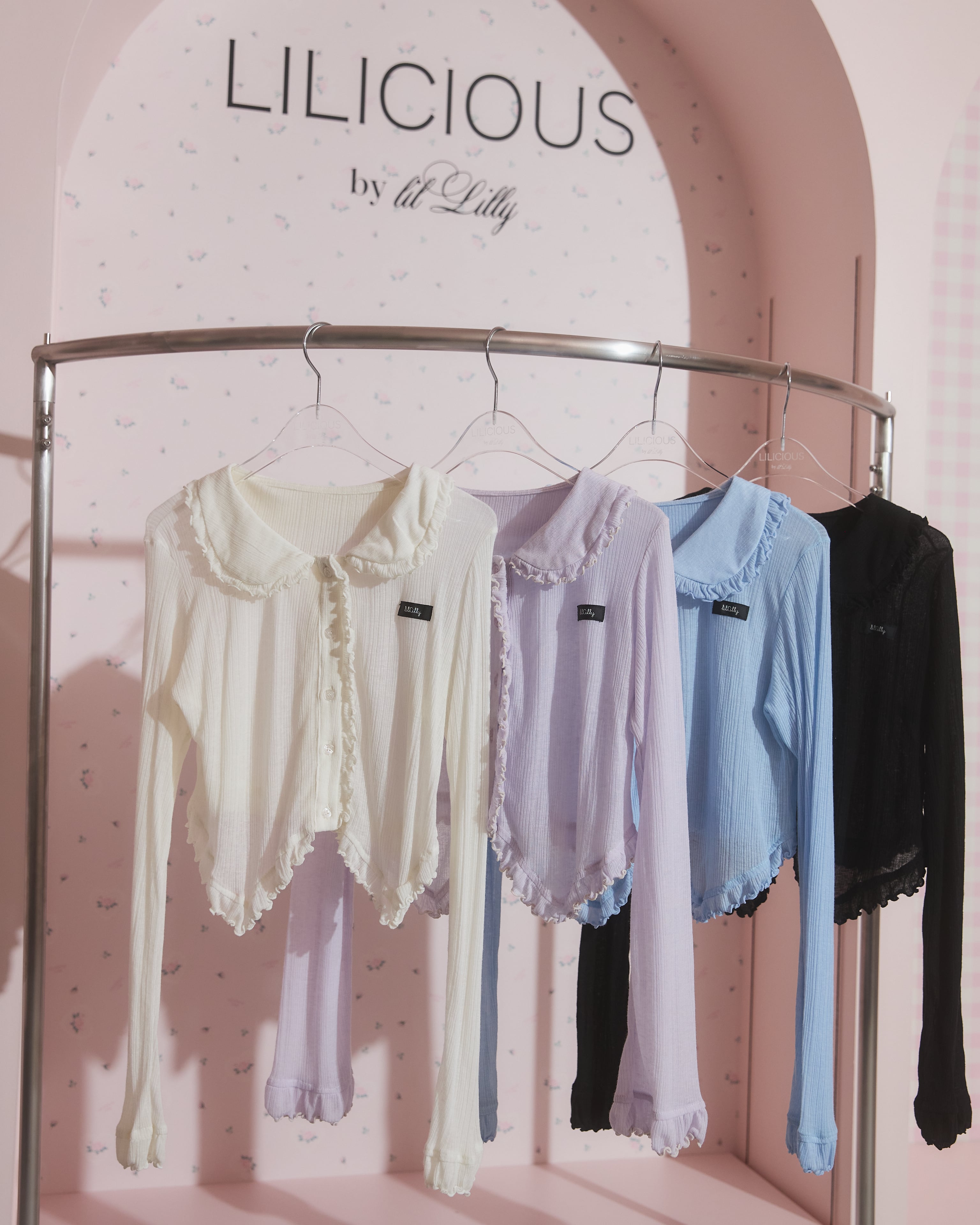 S/S フリルシアーカーディガン | lilLilly official webstore