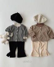 韓国子供服 / 26Autumn / Aosta / ゼリーワッフルパンツ / 秋服 *S~XXL*