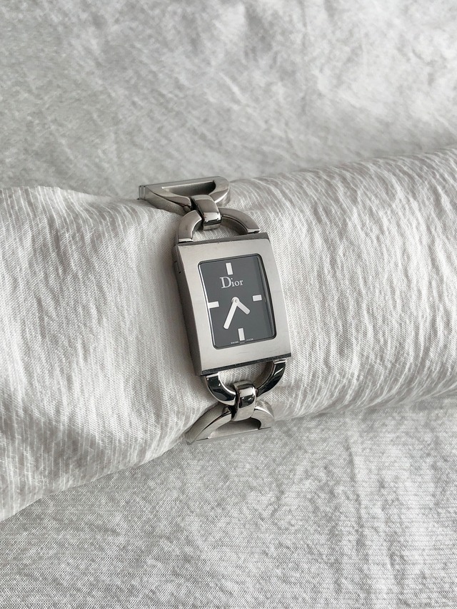 Christian Dior  ディオール  レディディオール カナージュ エナメルレザー  2way ショルダーバッグ ブラック vintage ヴィンテージ オールド f6njne