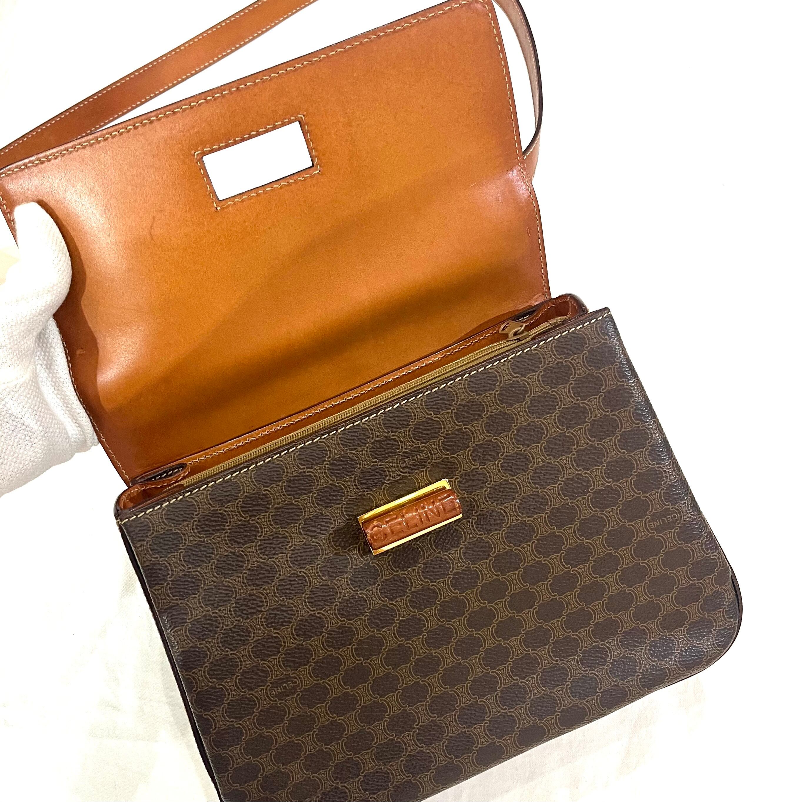セリーヌ　ビンテージバック チャーム付き【CELINE】2608 セリーヌ ヴィンテージ マカダム 2WAY
