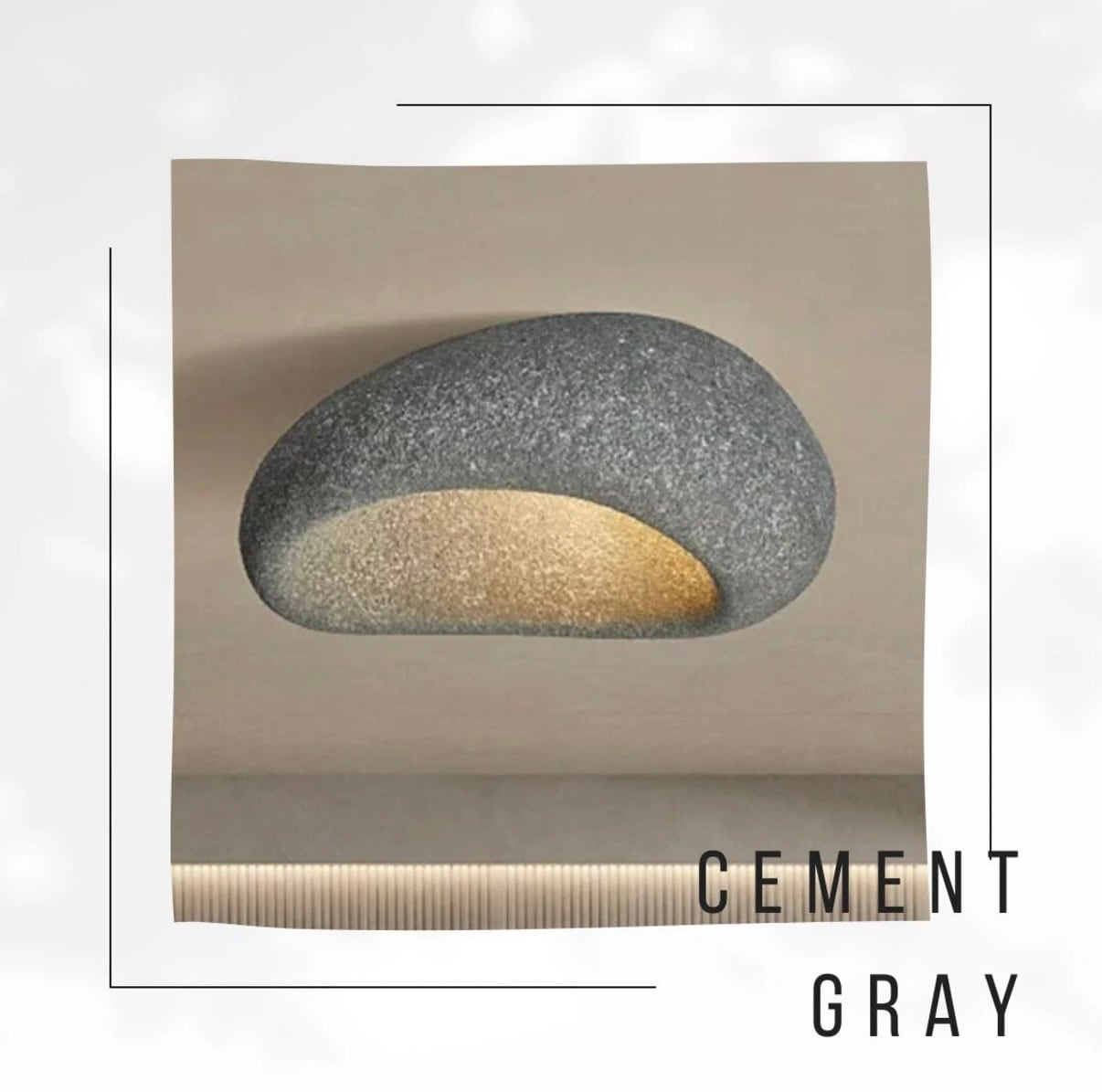 D60】マルーンシーリングライト /Maroon Ceiling Light LT015 | WABI