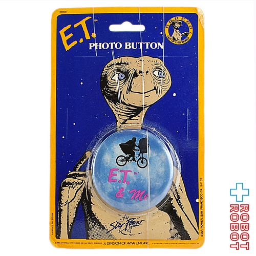 Aviva E.T 缶バッジ E.T. & Me 台紙入