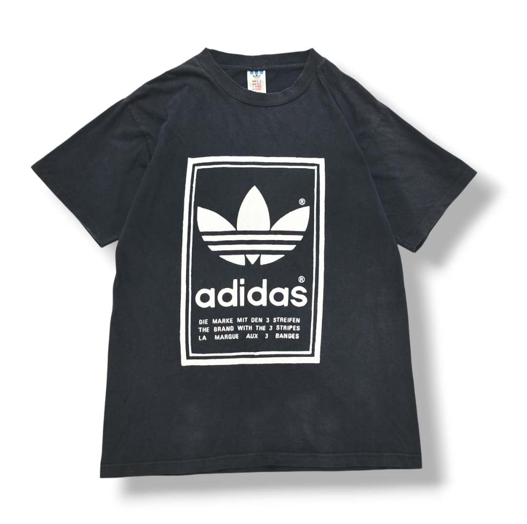 90s adidas トレフォイル 万国旗タグ ゲームシャツ サッカーシャツ