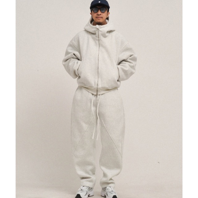 Front pocket design hoodie C4572