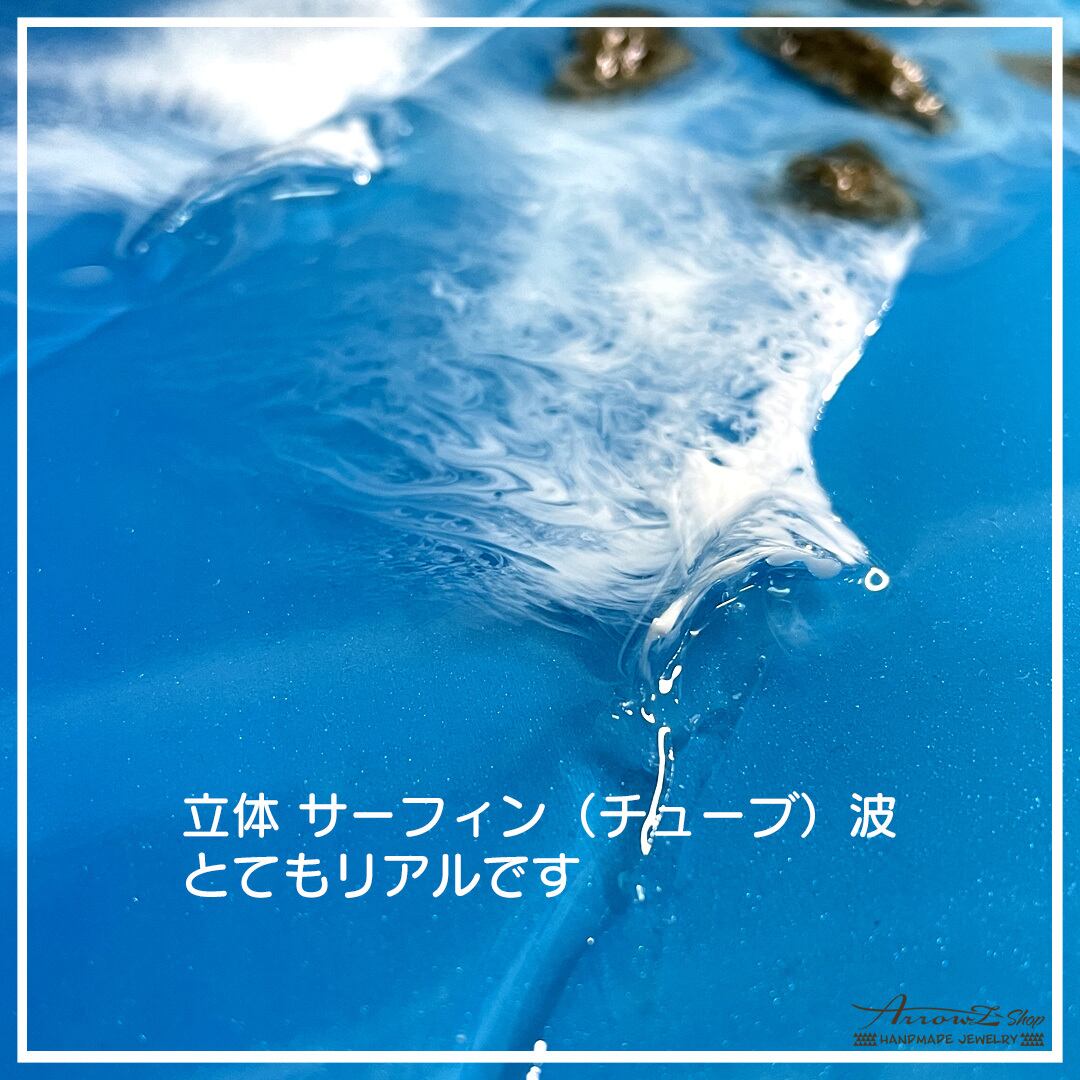 P-25】立体レジン海アート(surfwave)波アート 立体インテリア P-25】立体レジン海アート(surfwave)波アート 立体インテリア