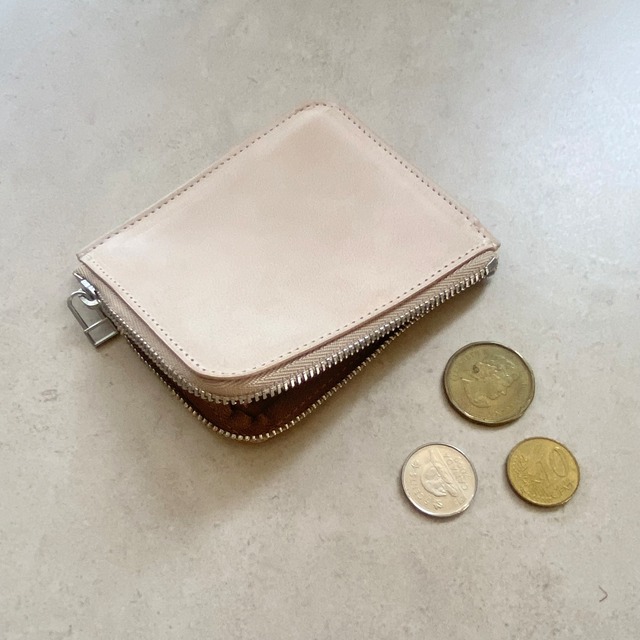 REEL Leather Zip wallet