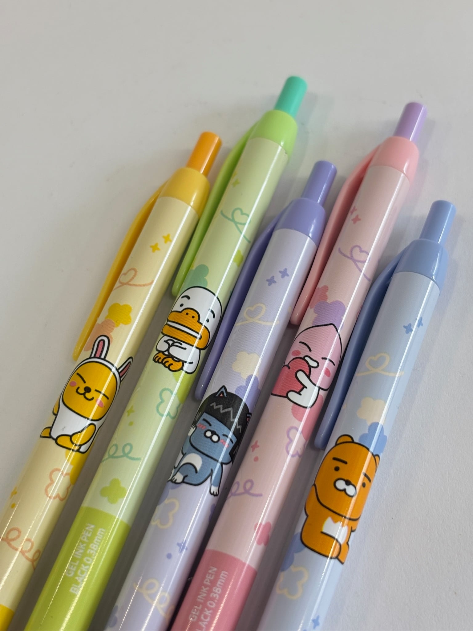 KAKAO FRIENDS カカオフレンズ 韓国雑貨 韓国文房具 ボールペン Gel