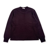 カシミヤ100% DECORO デコロ ニット セーター M/ダークブラウン系 レディース