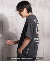 ◆BEARサガラ刺繍 ビッグTシャツ◆bf-07052