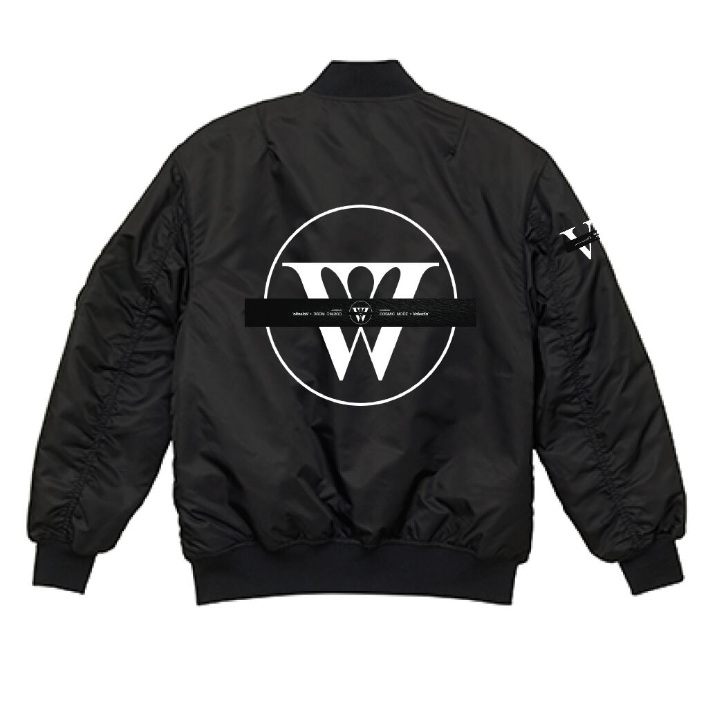 （両面印刷）United Athle タイプ MA-1 ジャケット（中綿入）