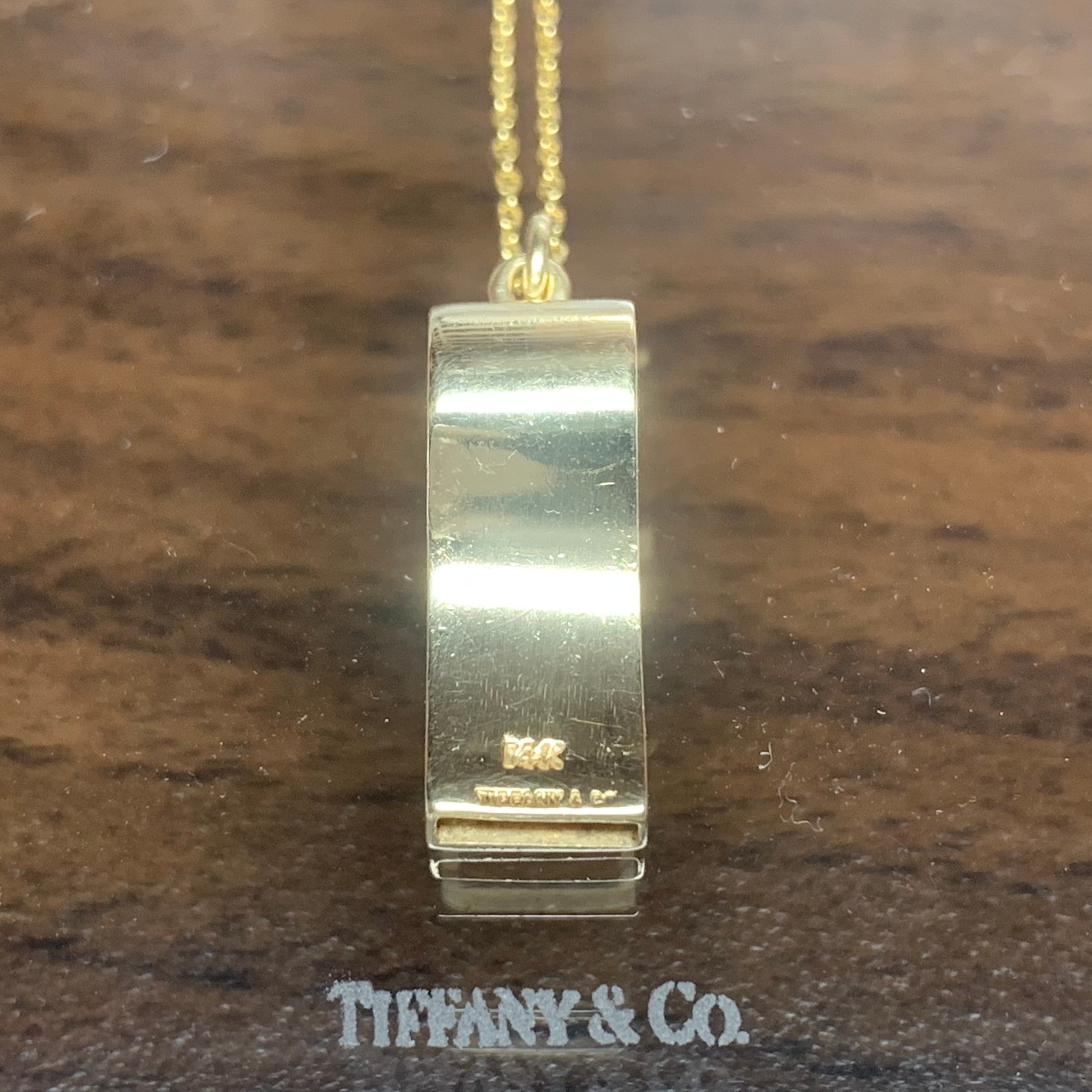 店舗良い VINTAGE TIFFANY ホイッスル Tiffany ティファニー ロング