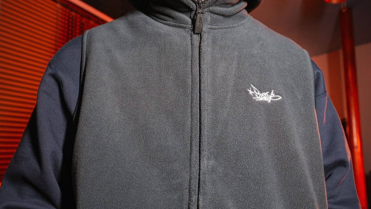 BZWS Micro Fleece Over Vest [GREY]