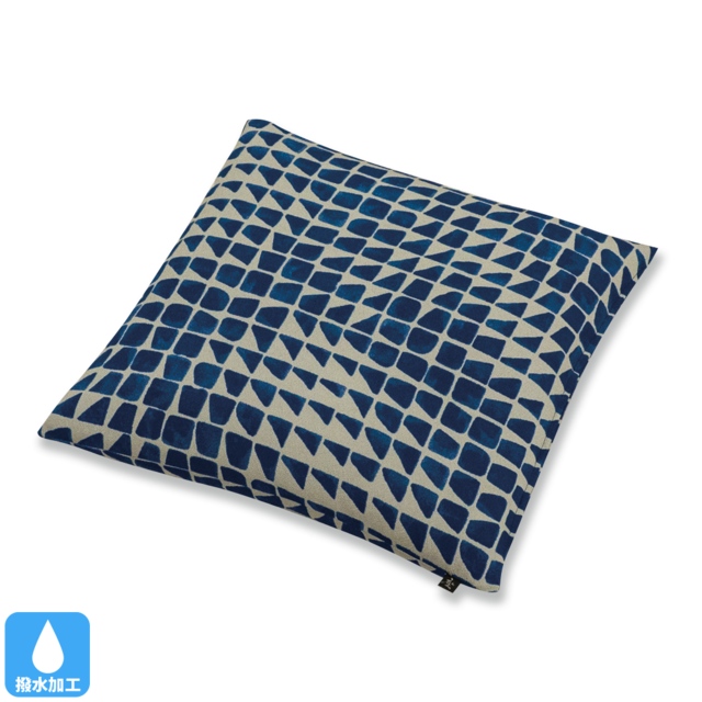 期間限定特価！　カバー5枚セット　Tabi suru monyo/旅する文様　小座布団（カバーのみ） Tokinoasobi  BB（紺）45×45（クッション対応）