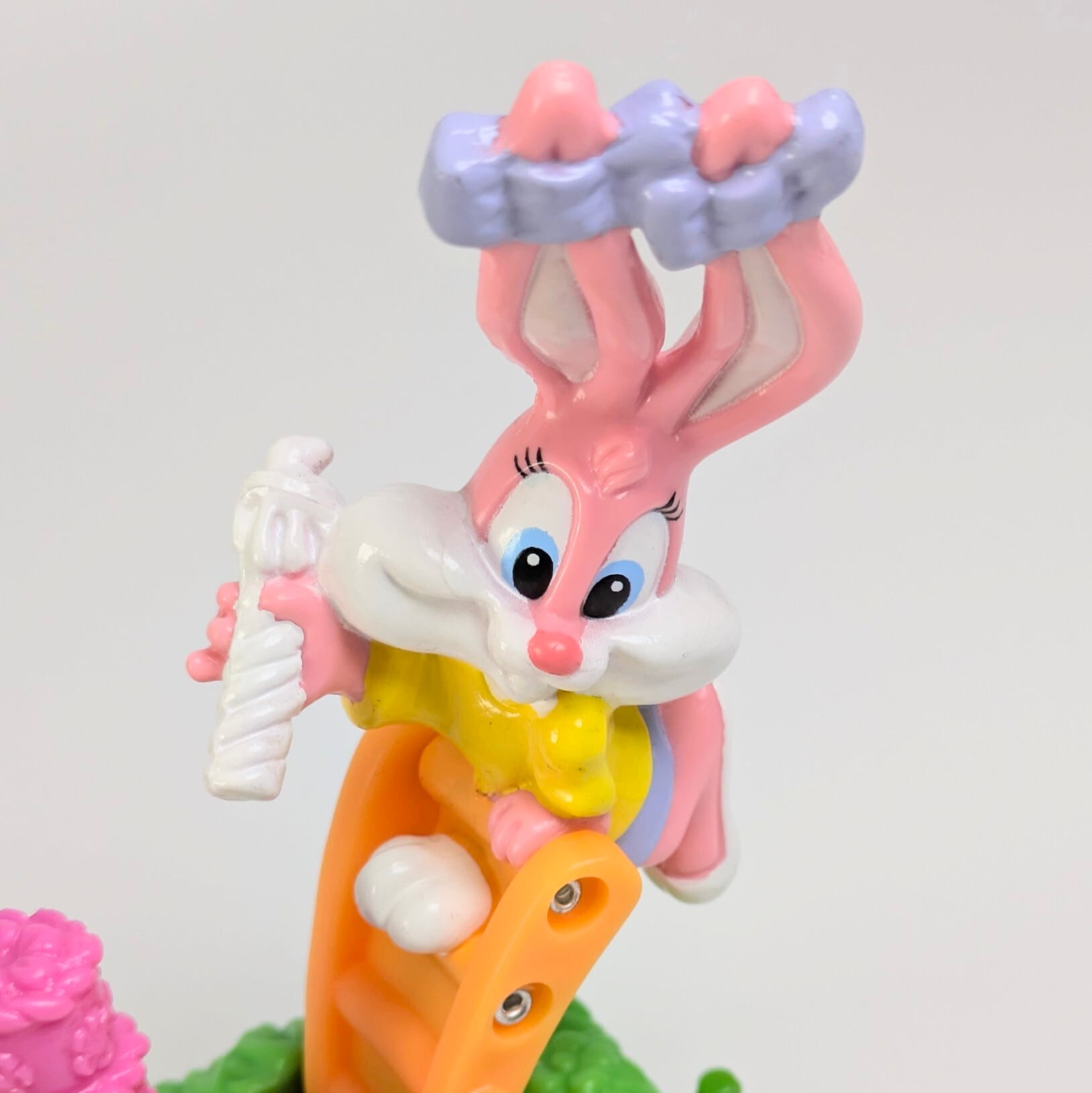 ☆VINTAGE JUNK 1994☆【 McDonald's / マクドナルド 】『 Happy Birthday Train ( ハッピーバースデー・トレイン ) / タイニートゥーンズ / バスターバニー&バブスバニー 』McDonald's Happy Meal Toy ハッピーミールトイ 〚アメリカン雑貨 アメトイ〛