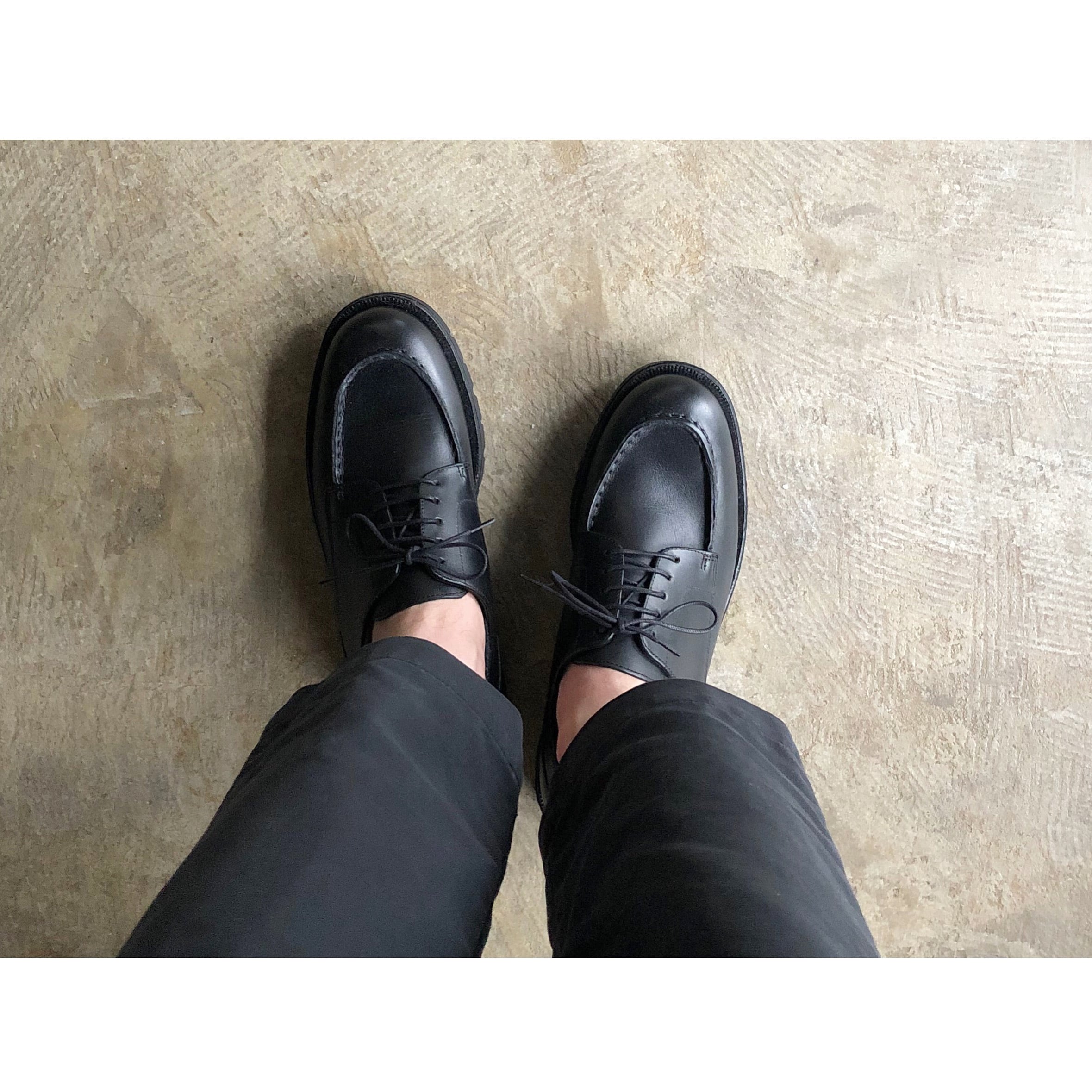 再入荷 KLEMAN(クレマン) 『FRODAN』U Chip Leather Shoes BLACK | AUTHENTIC Life Store  powered by BASE