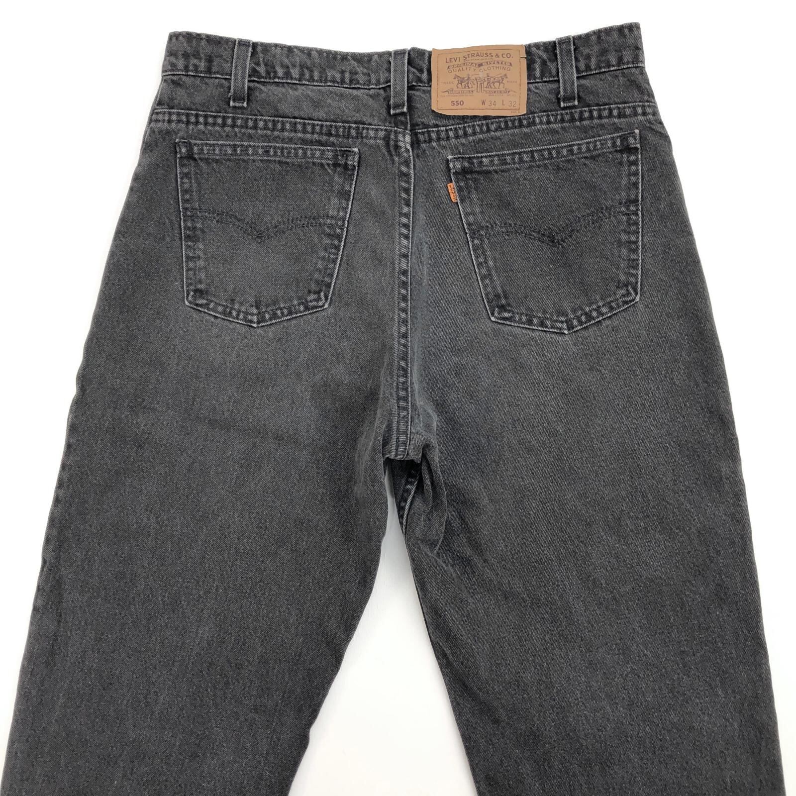 Levi's | リーバイス デニムパンツ 550 USA製 オレンジタブ ブラック