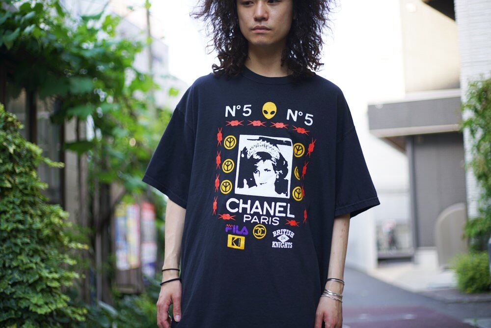 Bootleg Chanel [Bootleg-CHANEL] Vintage Print T-shirt [1990s