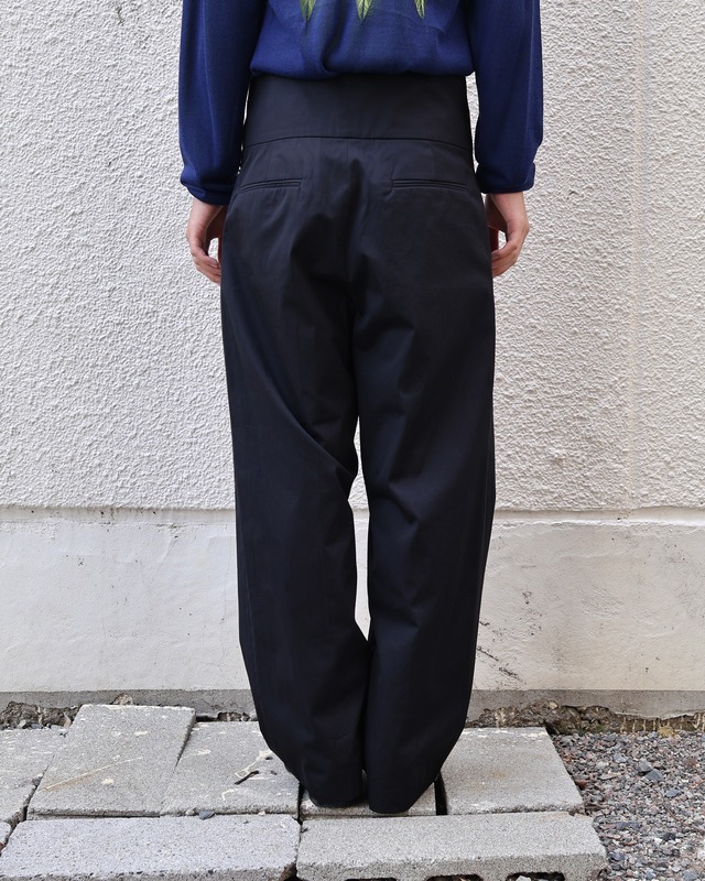 【DRIES VAN NOTEN】waist detail trousers