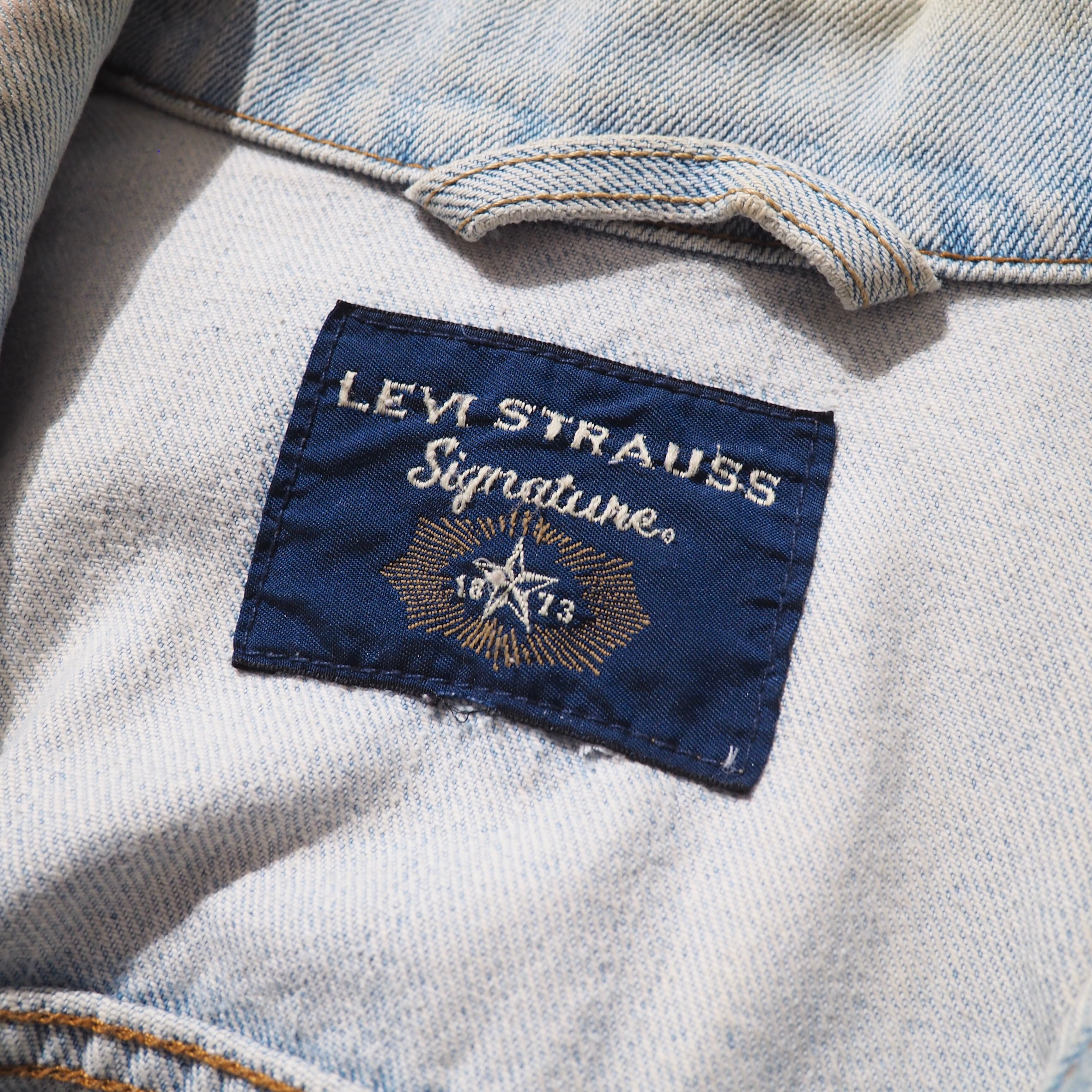 1990s " LEVI’S " Good Fade × Over silhouette vintage Denim jacket