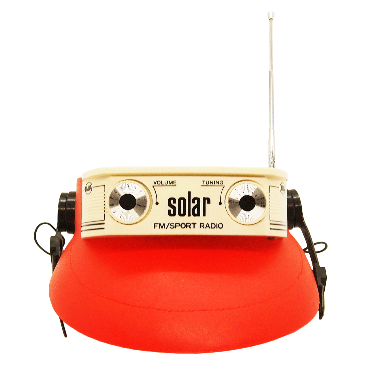 Solar」FM sport radio sun visor | PANIC ART MARKET