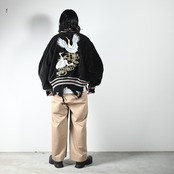 LEH26AW新作Embroidery SKA Reversible Blousonコーディネート