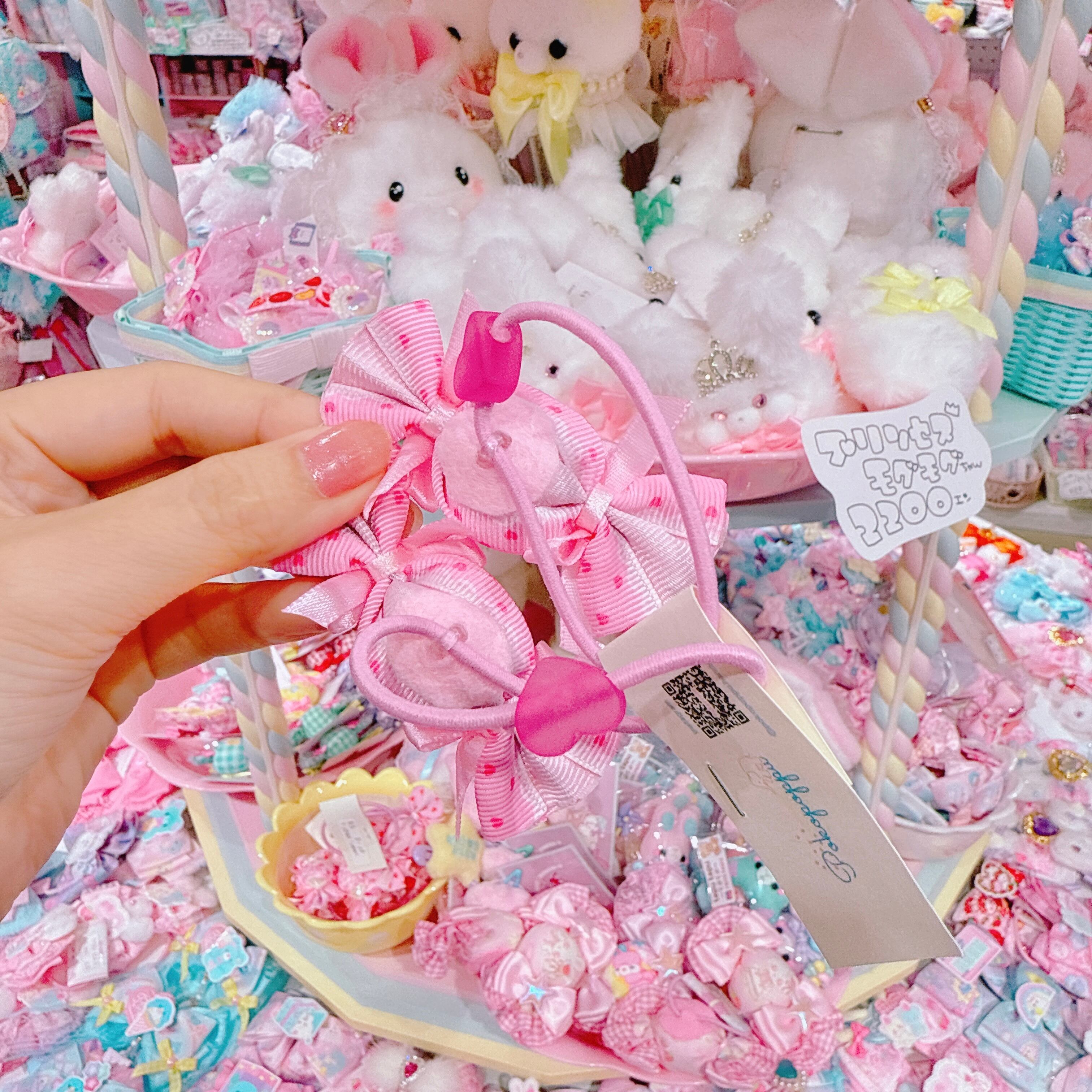 【S5】2-16キャンディツインヘアゴム