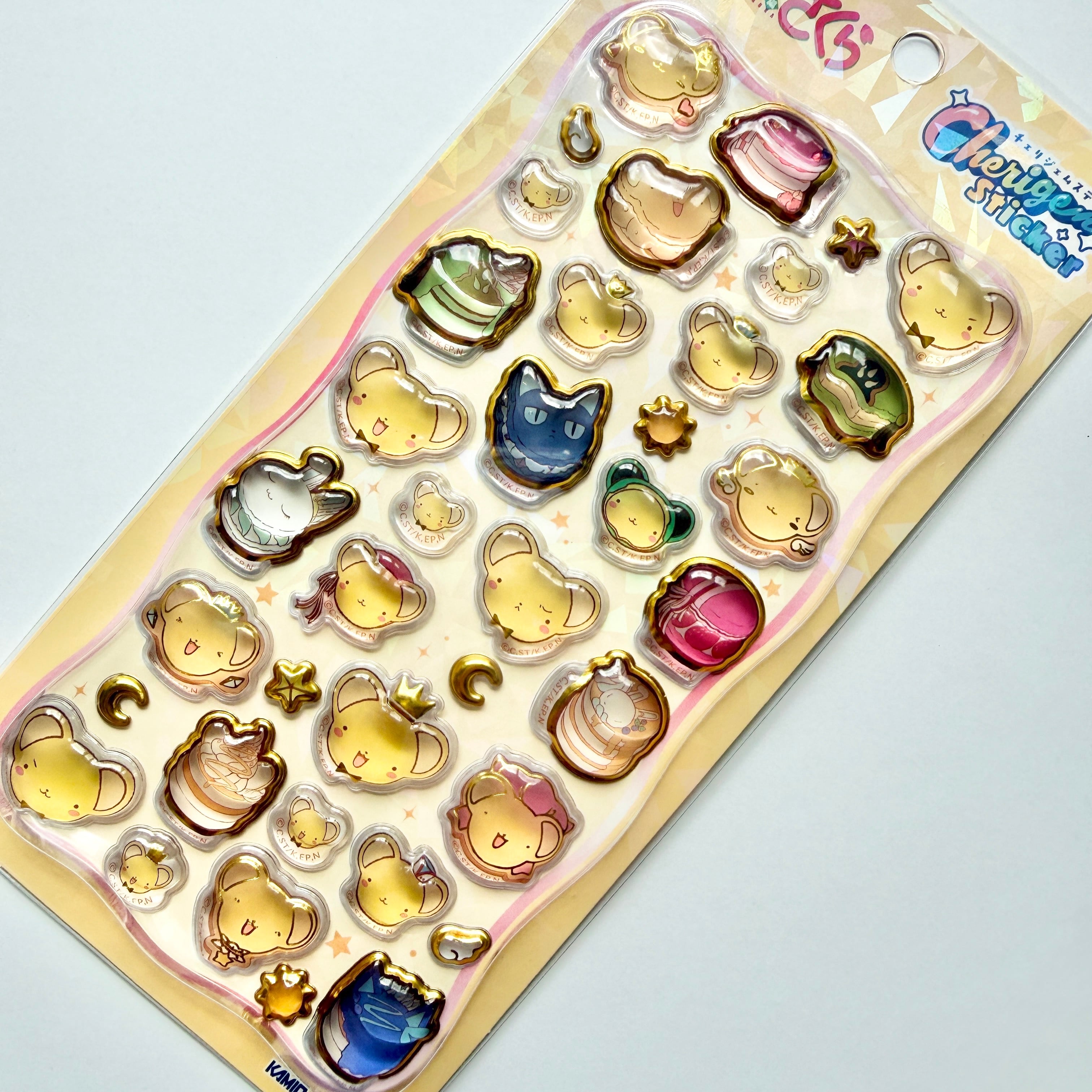 2枚セット】カードキャプターさくら チェリジェムステッカー | Jewelie