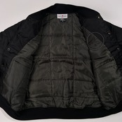 CAPTAIN SANTA キャプテンサンタ BASEBALL ワッペン ナイロン スタジャン サイズ M /メンズ/ブラック