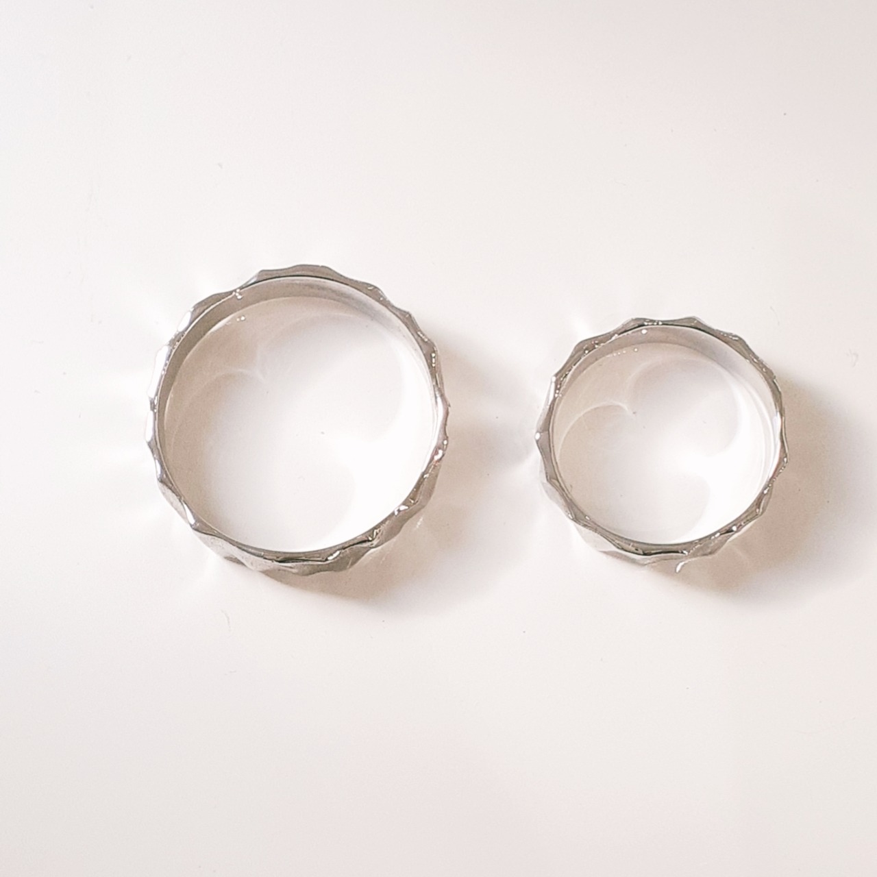 リング プラチナ1000 龍柄模様 いたし 15号 