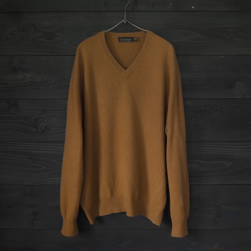 Lux Cashmere カシミアVネック★