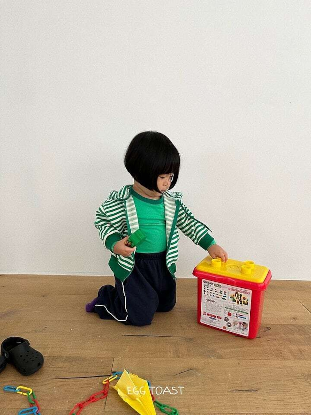 【取寄】EGG TOAST |ハローフーディージャンパー|秋服|韓国子供服|26/AT