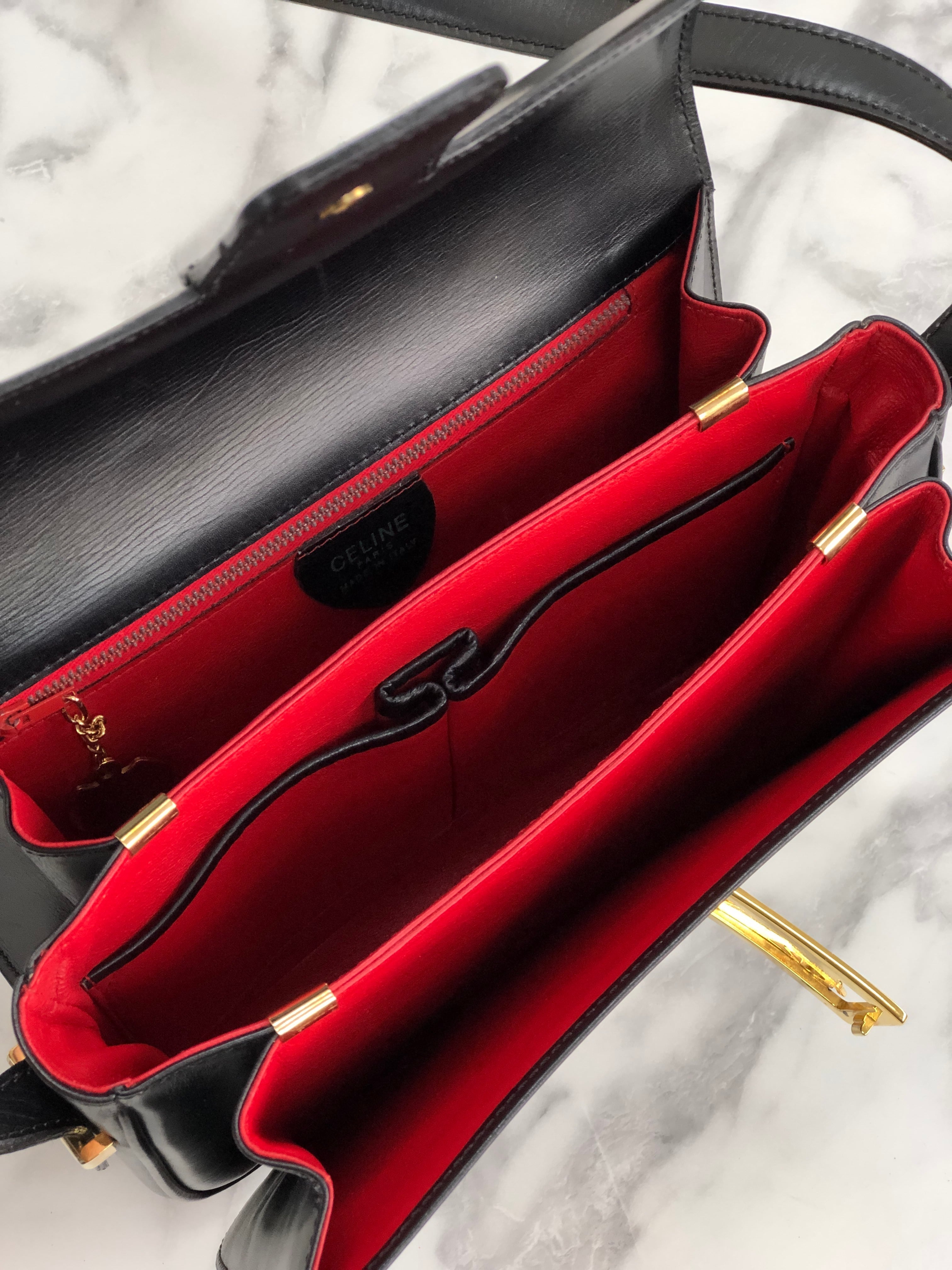 CELINE セリーヌ 馬車 ホースキャリッジ クロスボディ ショルダー