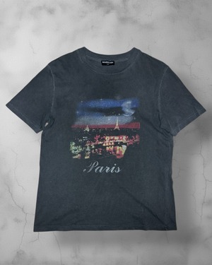 BALENCIAGA 17AW "Paris Nightscape" Graphic Tee