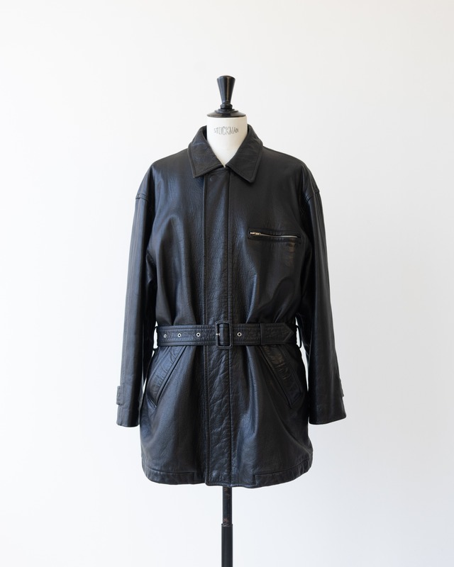 〈COMME des GARCONS〉Leather jacket 1990's