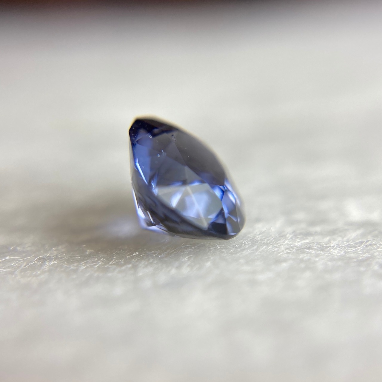 スピネル 0.697ct パープル 簡易ソーティング付き No.144