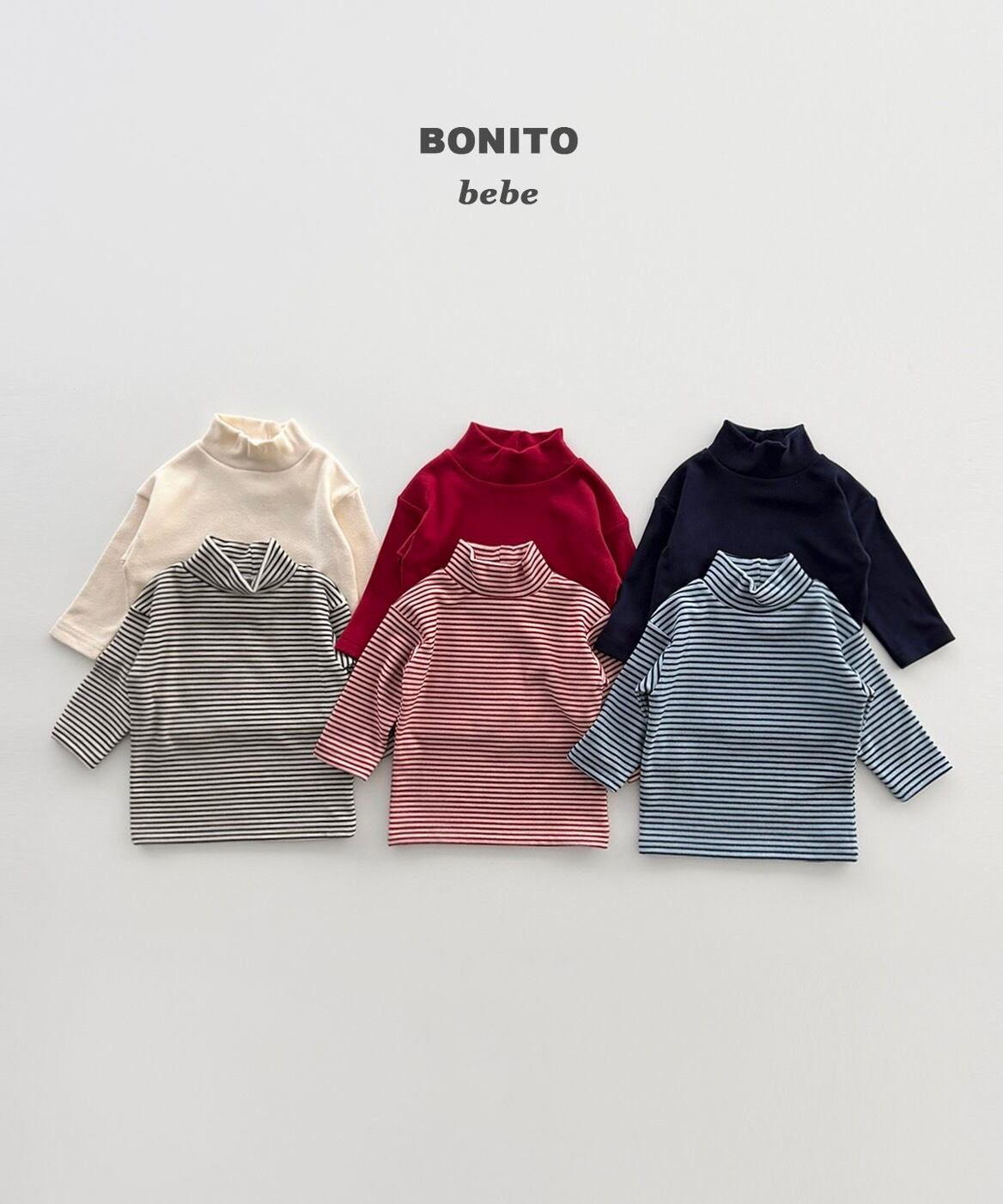 【予約/送料無料】BONITO / 1+1タートルネック