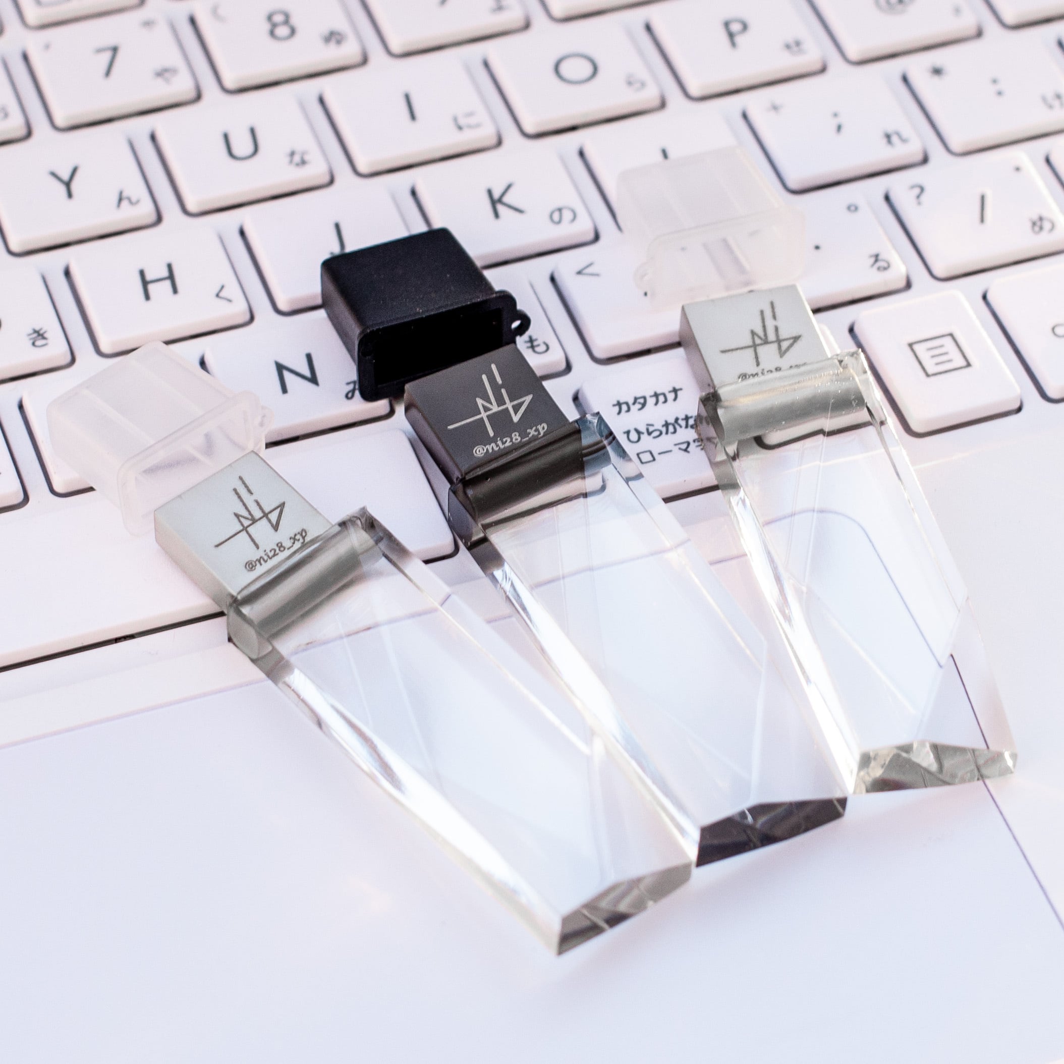透明USBメモリ(64GB) Transparent USB memory stick | ニケルxp