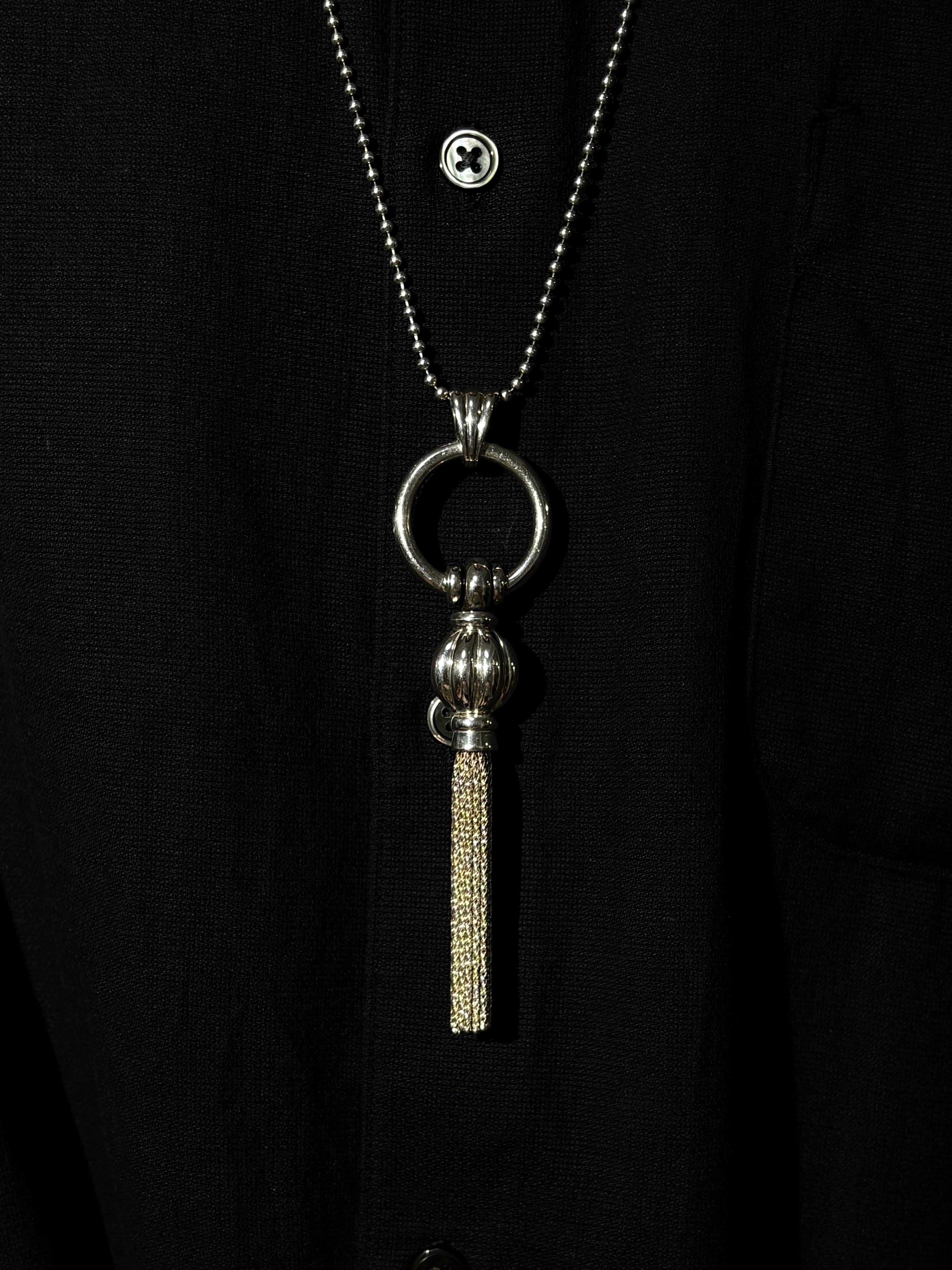 Tassel Pendant Necklace -Tiffany&Co-