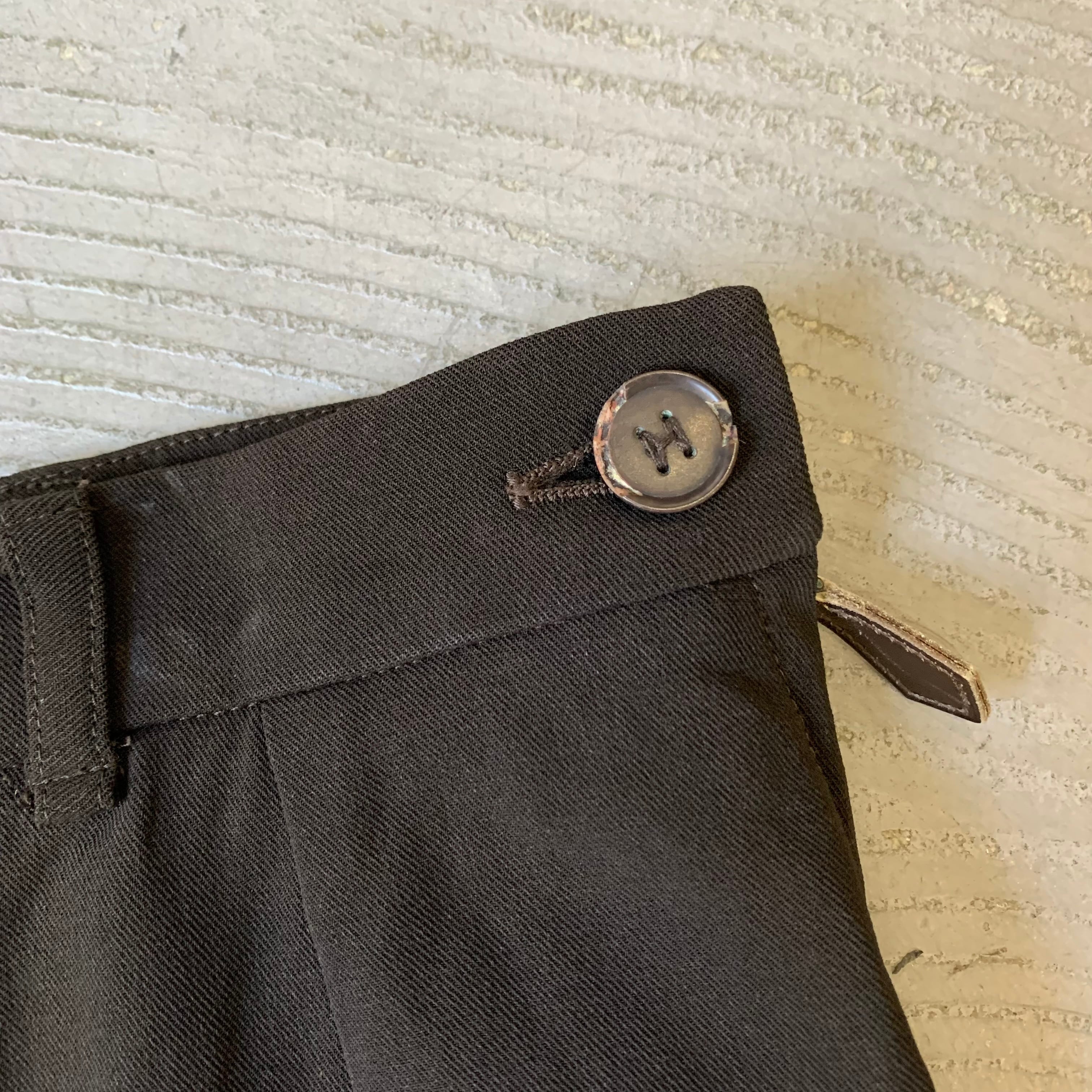 パンツ Hermes by Martin Margiela trousers HERMES By Martin Margiela Made in France cashmere trousers