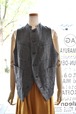 the last flower of the afternoon(ザラストフラワーオブジアフタヌーン) 23A/W 路傍の月 logger vest