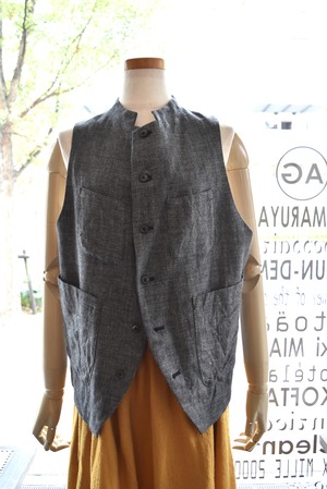 the last flower of the afternoon(ザラストフラワーオブジアフタヌーン) 23A/W 路傍の月 logger vest