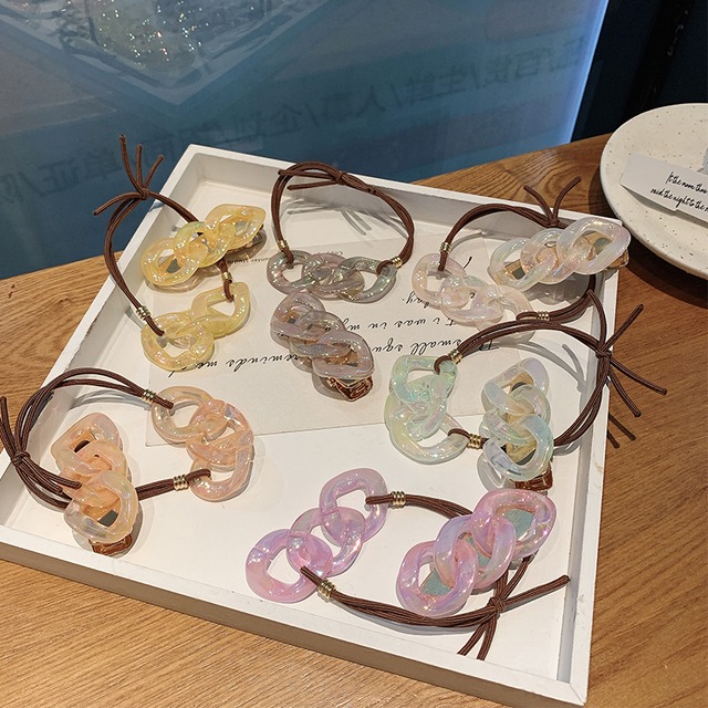 クリスタルチェーン ヘアピン カラーサイドアクセサリー ブラック・アイド・ピーズ66994927333