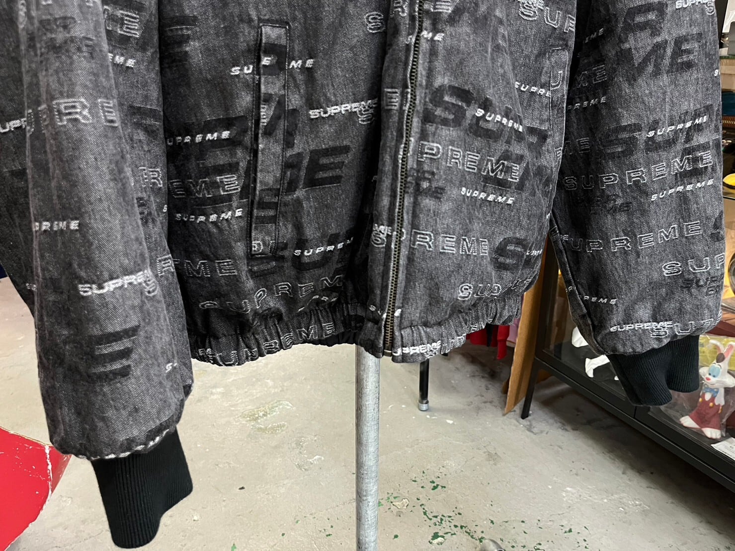 Supreme Reversible Denim Work Jacket