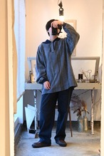 1990’s Denim Hooded Pullover／L