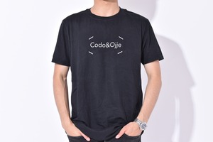 Codo&Ojje ロゴTシャツ Black