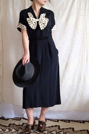 50s ribbon dress