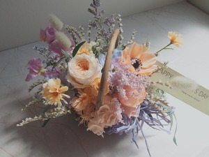 《オーダーメイド》Flower Basket 【M】