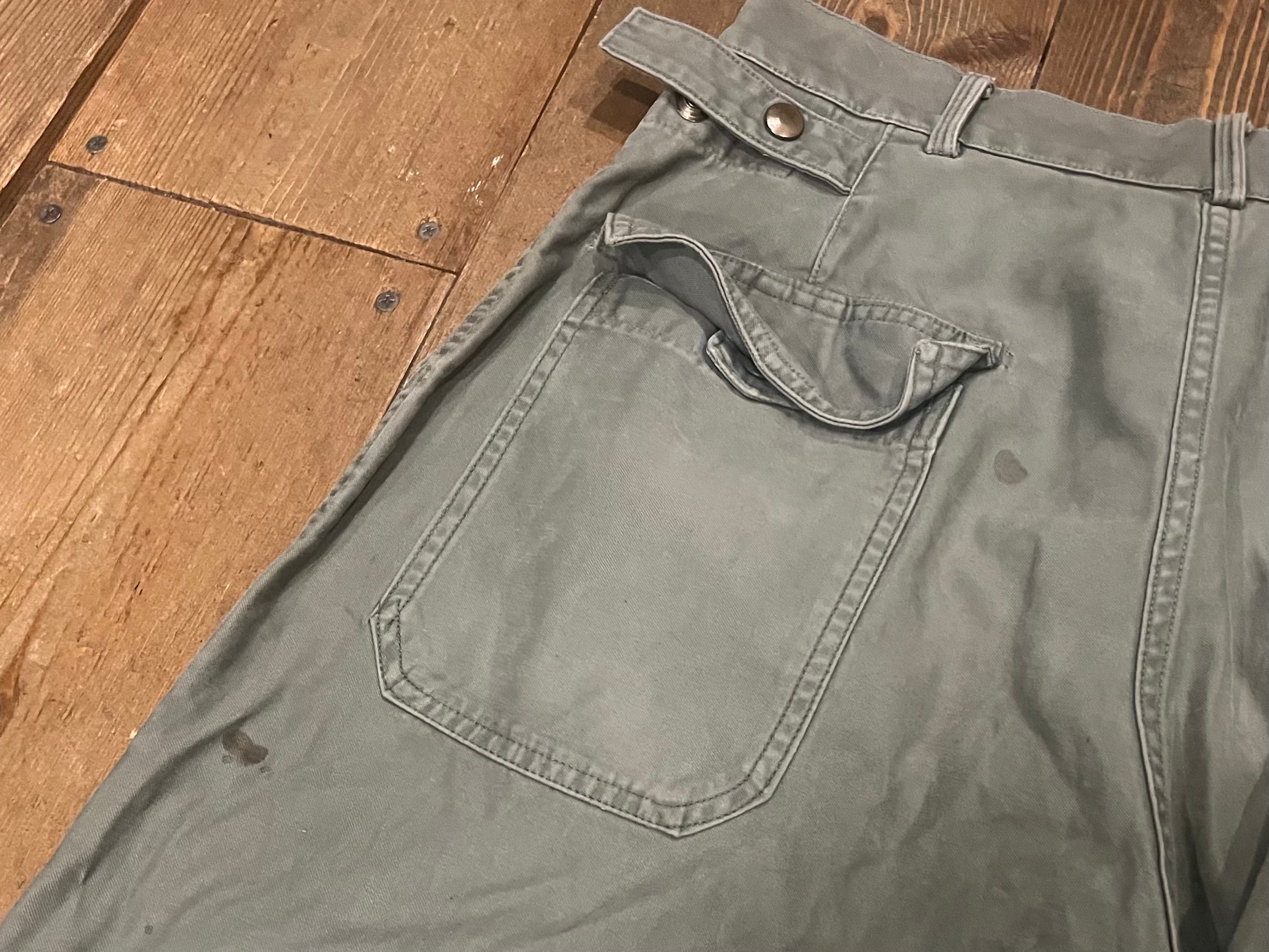 SHADE509 US ARMY mechanic pants 31.5×29 | snug fukuoka