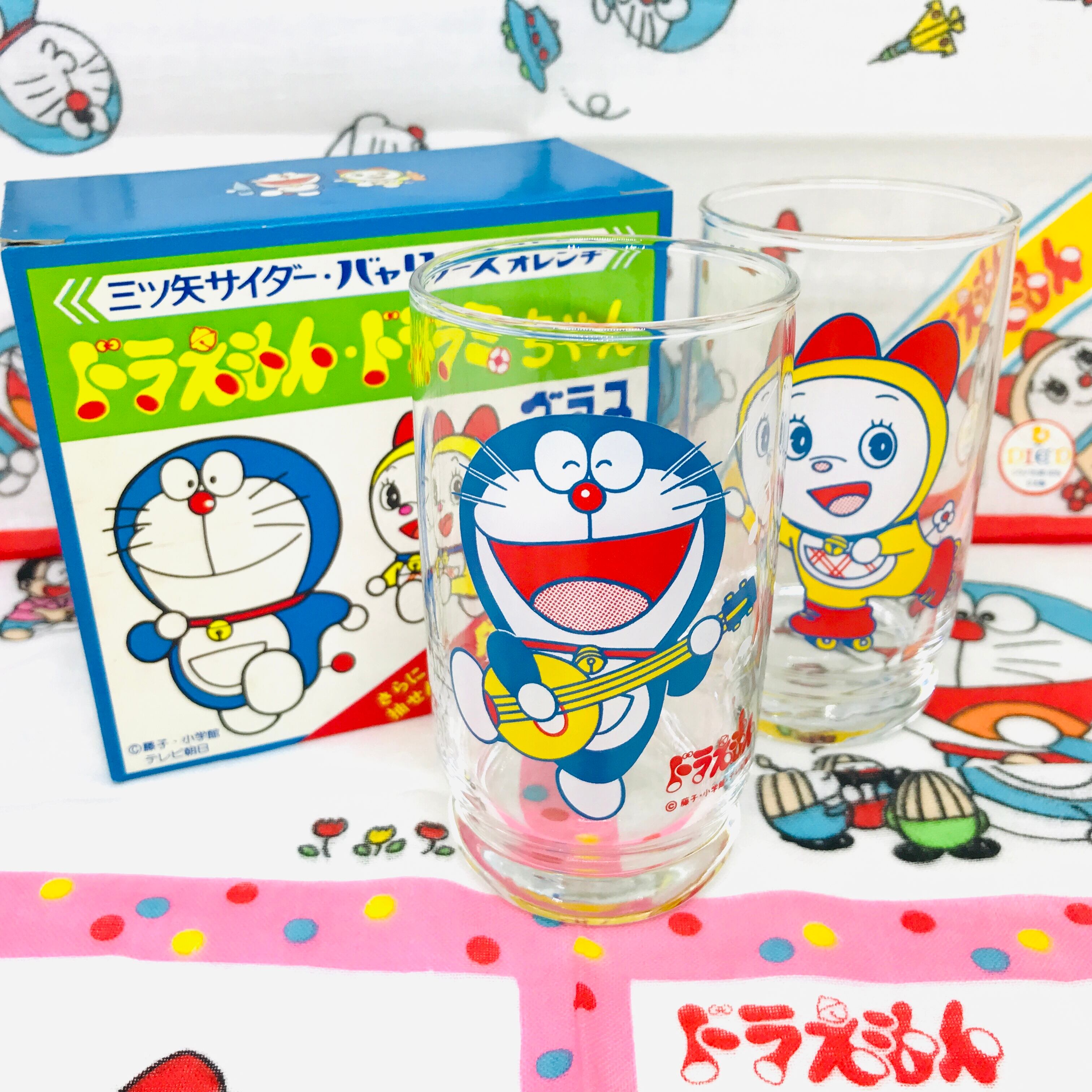 新品 未使用 昭和 当時物 ビンテージ ドラえもん ドラミちゃん 三ツ矢 